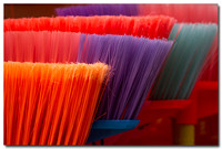 Colourful Brooms